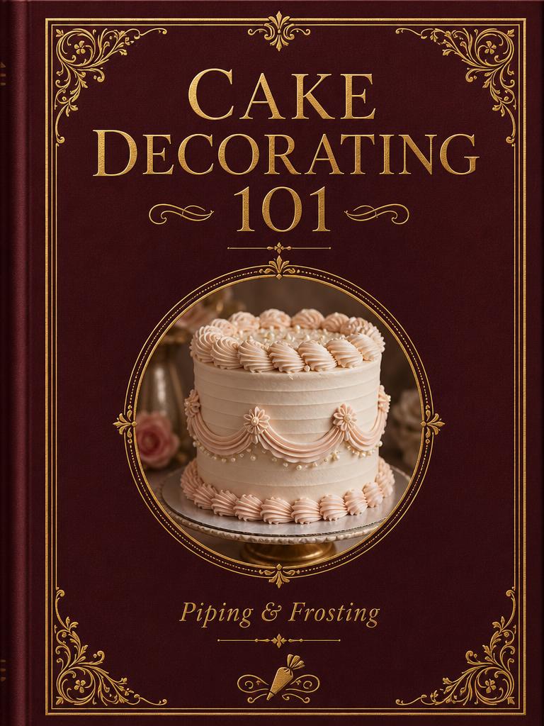 Cake Decorating 101 book cover